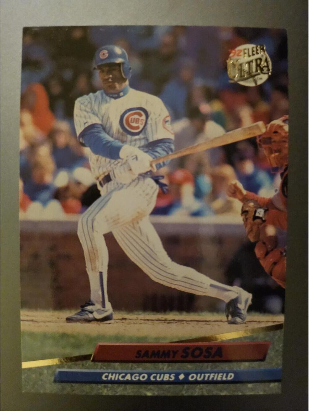 1992 Ultra #476 Sammy Sosa Chicago Cubs